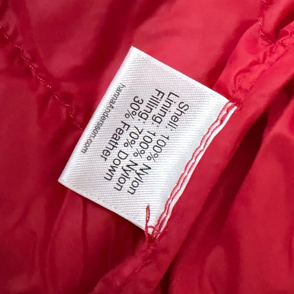 Hannah Anderson Lightweight Puffer Packable Hooded Jacket 4T 70% down‎